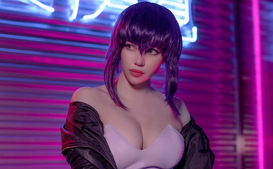 Alina Becker: Motoko Kusanagi (Set 03) (Ghost in the Shell) Sexy Cosplay