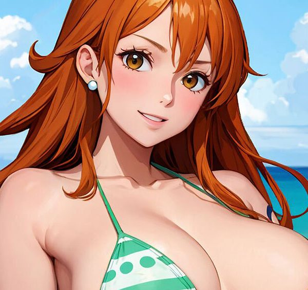 Nami-Bikini-One-Piece-Sexy-Anime-Girl-AI-Generated-PixiBB