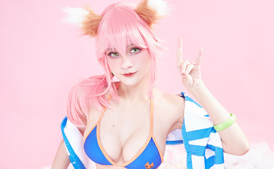 Azami-Tamamo-no-Mae-Bikini-FateGrand-Order-PixiBB