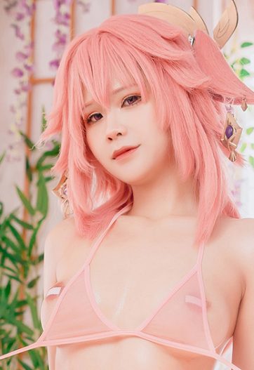 Coser-Pyon-Yae-Miko-Sexy-PixiBB