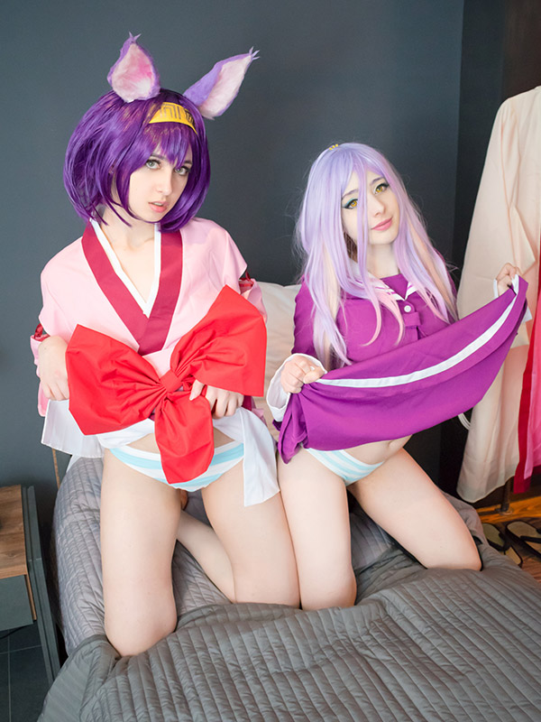 Gumiho-Hannya--Mikomi-Hokina-Izuna-Hatsuse--Shiro-No-Game-No-Life-PixiBB