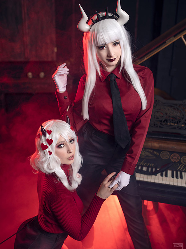 Gumiho Hannya & Mikomi Hokina: Izuna Hatsuse & Shiro (No Game No Life) Sexy Cosplay