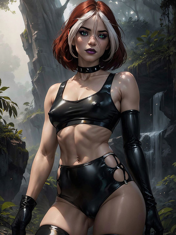 PATREON-Nes-Rogue-Latex-X-MEN-AI-Generated-PixiBB